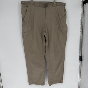 Columbia Tan Cargo Hiking Pants Sz XXL x 32L